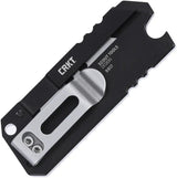 CRKT CUT Compact Utility Tool 9917 EDC Ready Versatile With Replaceable Razor Blades Bottle Opener Pocket Clip by CRKT