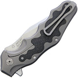 CRKT Ken Onion Motley Limited Edition Knife K210CFXP Satin Sleipner Blade Titanium Carbon Fiber Inlay For Collectors by CRKT