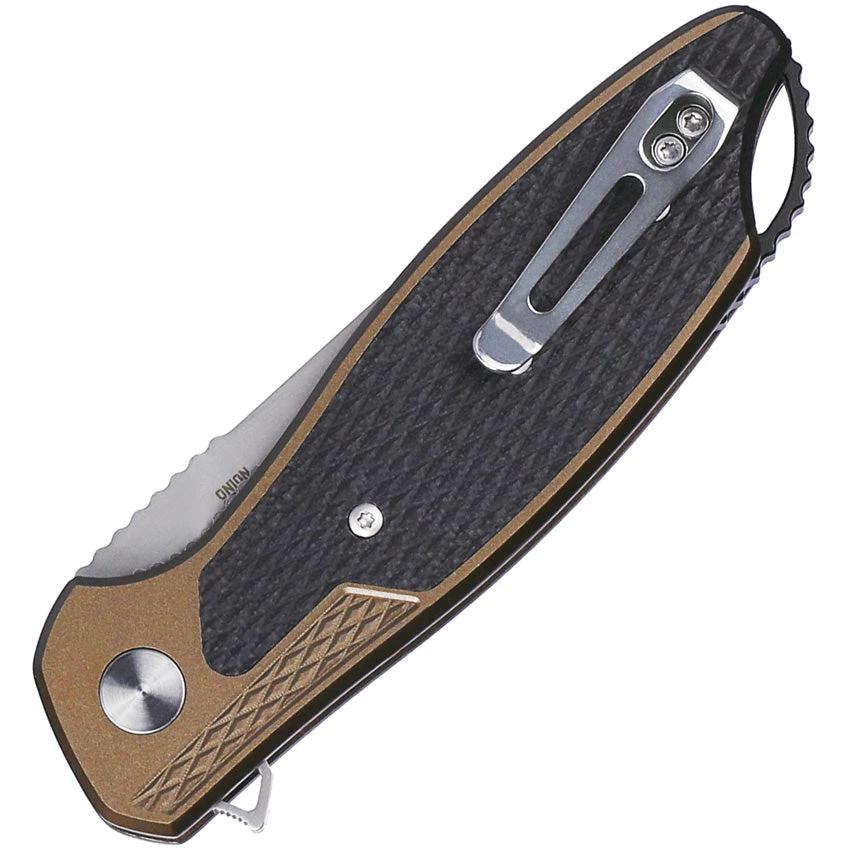 CRKT Jake Linerlock Knife EDC Ready Brown Aluminum Handle by CRKT