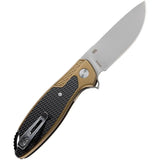 CRKT Jake Linerlock Knife EDC Ready Brown Aluminum Handle by CRKT
