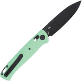 CRKT Counterpart Folding Knife Crossbar Lock 3.38 Inch Blade Mint Green Glass Filled Nylon Handle For EDC Enthusiasts by CRKT
