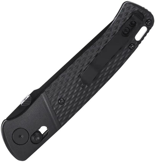 CRKT Counterpart Crossbar Lock Folding Knife D2 Tool Steel Tanto, Black Oxide Blade, EDC Ready for Everyday Carry by CRKT