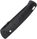 CRKT Counterpart Crossbar Lock Folding Knife D2 Tool Steel Tanto, Black Oxide Blade, EDC Ready for Everyday Carry by CRKT