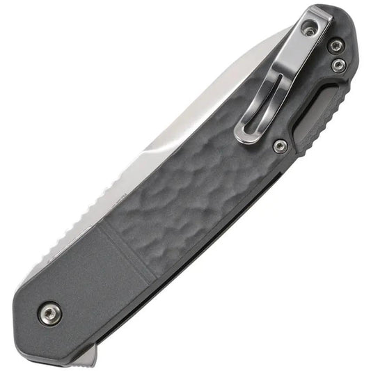 CRKT Bona Fide Linerlock Knife Silver D2 Blade Ken Onion Design For EDC Enthusiasts Field Strip Without Tools by CRKT