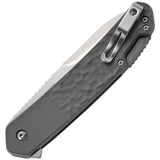 CRKT Bona Fide Linerlock Knife Silver D2 Blade Ken Onion Design For EDC Enthusiasts Field Strip Without Tools by CRKT