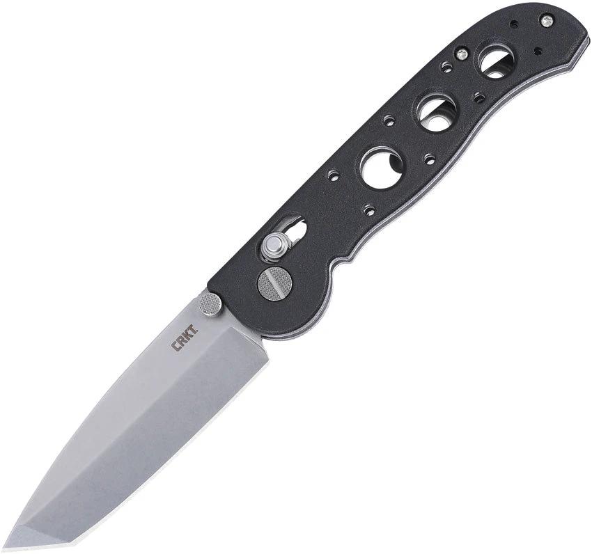 CRKT M16-02X Crossbar Lock Folding Knife For EDC Tactical Use With D2 Tool Steel Tanto Blade 3.13 Inch by CRKT