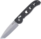 CRKT M16-02X Crossbar Lock Folding Knife For EDC Tactical Use With D2 Tool Steel Tanto Blade 3.13 Inch by CRKT
