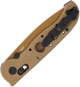 CRKT M16 Crossbar Lock Desert Tan D2 Tanto Knife EDC by CRKT