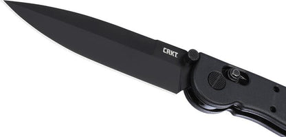 CRKT M16-03XK Crossbar Lock Knife With Black D2 Tool Steel Blade And Grivory Handle For Everyday Carry by CRKT