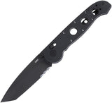 CRKT M16-14XK Crossbar Lock Knife For Rugged EDC Enthusiasts D2 Tool Steel Tanto Blade Black Oxide Finish by CRKT
