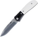 CRKT M4-02M Liner Lock Folding Knife By Kit Carson For EDC Enthusiasts Satin 8Cr13MoV Blade by CRKT