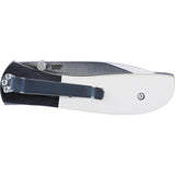 CRKT M4-02M Liner Lock Folding Knife By Kit Carson For EDC Enthusiasts Satin 8Cr13MoV Blade by CRKT