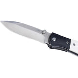 CRKT M4-02M Liner Lock Folding Knife By Kit Carson For EDC Enthusiasts Satin 8Cr13MoV Blade by CRKT