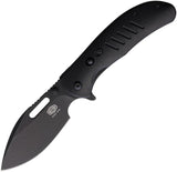 Critical Strike Zulu Button Lock Black BSW L505-BKBW by Critical Strike