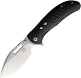 Critical Strike Zulu Button Lock Black Satin TL505-BKBW by Critical Strike