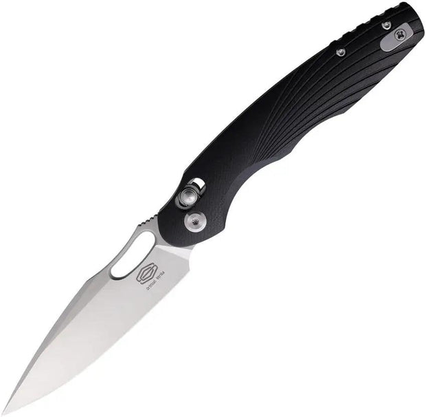 Critical Strike X501 Slide Lock Knife for EDC Durable VG10 Blade with Pocket Clip Black G10 by Critical Strike