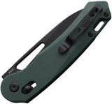Critical Strike X503 Slide Lock Green G10 Knife For EDC Enthusiasts VG10 Drop Point by Critical Strike