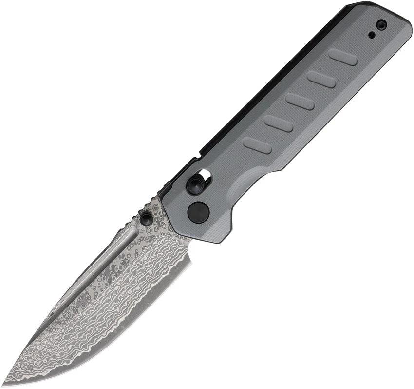 Critical Strike X504 Slide Lock Grey Damascus X504GRTM by Critical Strike