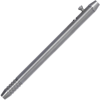 CRKT BoltLiner Pen Stainless Bolt Action Field Pen For Extreme Environments Gray Rugged by CRKT