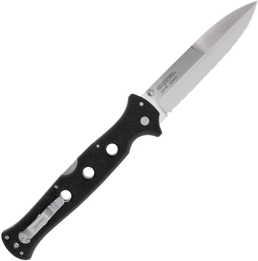Cold Steel Counter Point XL Lockback EDC Knife With Rugged AUS 10A Serrated Blade And Griv Ex Handle by Cold Steel