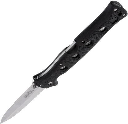 Cold Steel Counter Point XL Lockback EDC Knife With Rugged AUS 10A Serrated Blade And Griv Ex Handle by Cold Steel