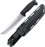 Cold Steel Warcraft Tanto Knife 7.5 Inch Blade Stonewash 4034 Stainless FRN Handle Full Tang For Outdoor Enthusiasts by Cold Steel