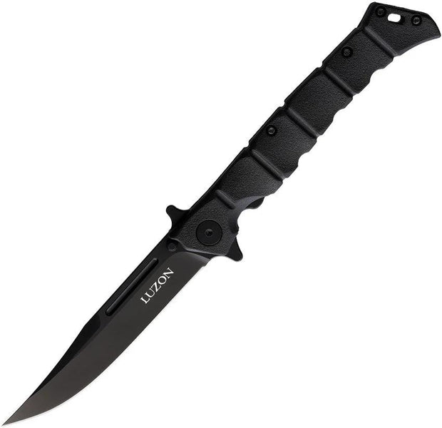 Cold Steel Medium Luzon Linerlock Black CS-20NQL-BKBK-BRK by Cold Steel