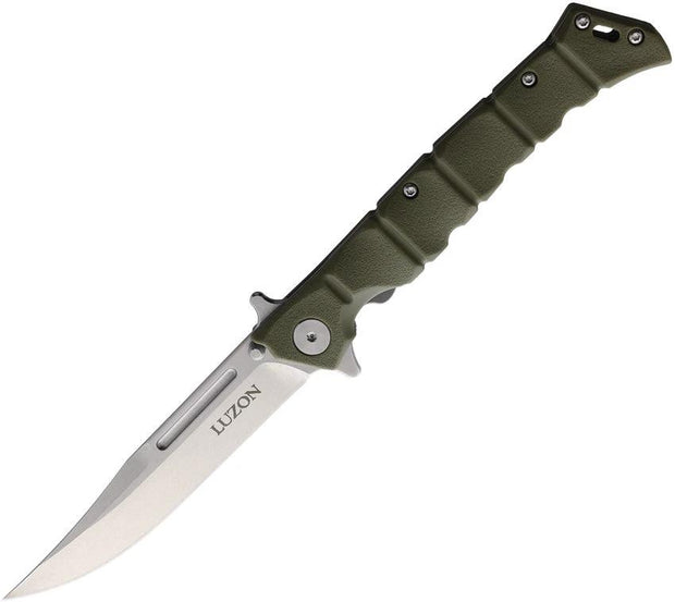 Cold Steel Medium Luzon Linerlock OD CS-20NQL-ODSW-BRK by Cold Steel