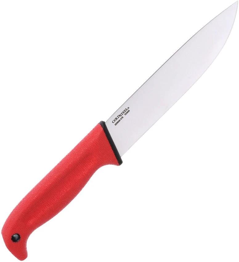 Cold Steel Slock Master CS20VSTWZ Tactical Fixed Blade Knife With 6.5 Inch Satin Blade Red Kray Ex Handle Secure Ex Sheath by Cold Steel