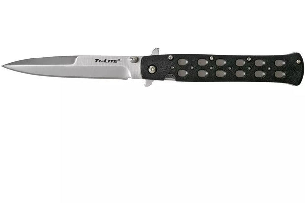 Cold Steel Ti-Lite Linerlock Knife Compact With AUS-8A Blade And Zy-Ex Handle For EDC by Cold Steel