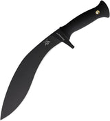 Cold Steel Gurkha Kukri Plus Blackout 12 Inch Black Blade Kray Ex Handle with Secure Ex Sheath for Outdoor Survival by Cold Steel