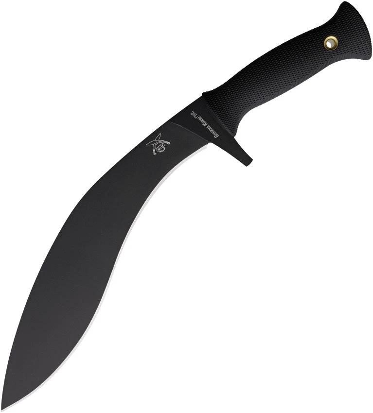 Cold Steel Gurkha Kukri Plus Blackout 12 Inch Black Blade Kray Ex Handle with Secure Ex Sheath for Outdoor Survival by Cold Steel