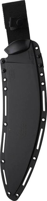Cold Steel Gurkha Kukri Plus Blackout 12 Inch Black Blade Kray Ex Handle with Secure Ex Sheath for Outdoor Survival by Cold Steel