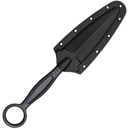 Cold Steel Battle Ring II Tactical Pros Drop Forged CS36MF 9in Overall 3.5in Blade Teflon Coated 52100 Steel Belt Sheath by Cold Steel