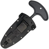 Cold Steel Push Dagger CS 36MJ With 4In Blade Lanyard Hole 52100 Steel Teflon Coat Belt Sheath For Tactical Pros by Cold Steel