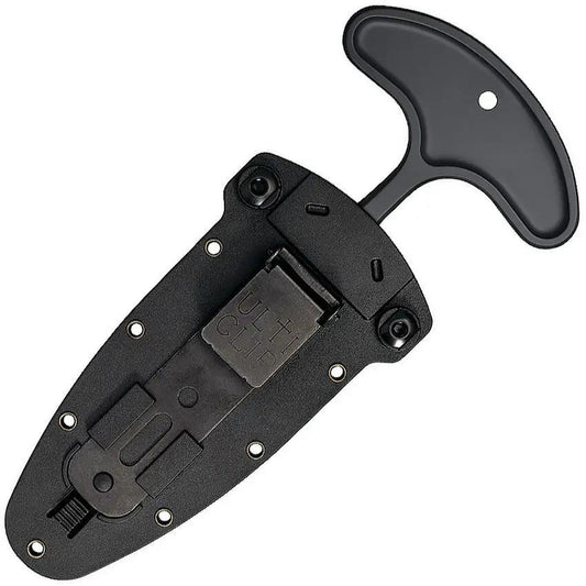 Cold Steel Push Dagger CS 36MJ With 4In Blade Lanyard Hole 52100 Steel Teflon Coat Belt Sheath For Tactical Pros by Cold Steel