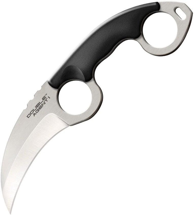Cold Steel Double Agent I Karambit Knife With GrivEx Handle And Neck Sheath For Tactical Self Defense by Cold Steel