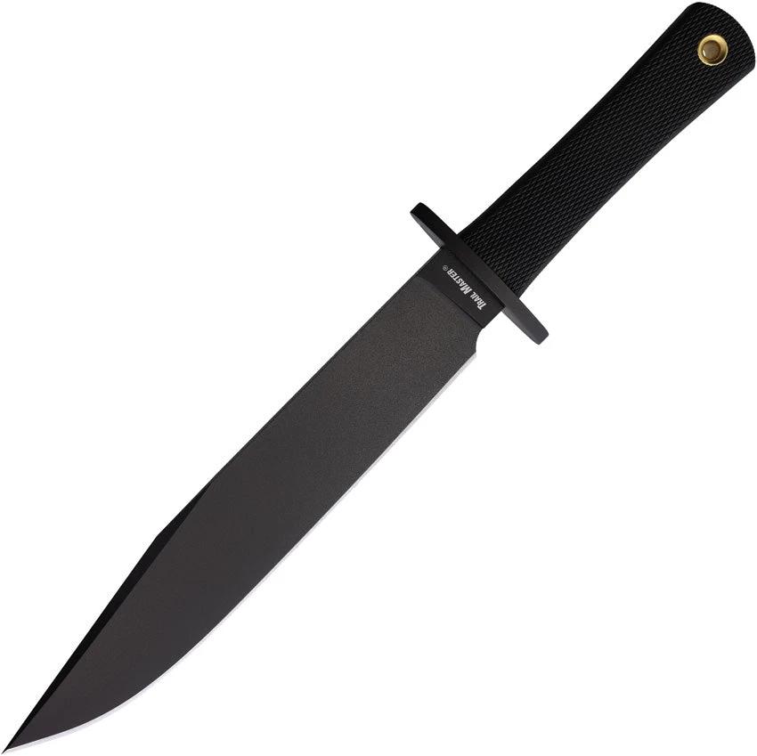 Cold Steel Trail Master Knife 52100 High Carbon Blade With Black Kray Ex Handle And Secure Ex Sheath For Outdoorsmen by Cold Steel