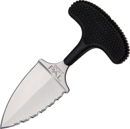 Cold Steel Best Pal 50 50 Fixed Blade Knife EDC Ready AUS 8A Stainless 2.5 Inch Serrated Plain Edge Kray Ex Handle by Cold Steel