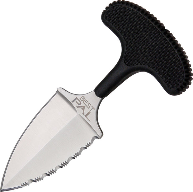 Cold Steel Best Pal 50 50 Fixed Blade Knife EDC Ready AUS 8A Stainless 2.5 Inch Serrated Plain Edge Kray Ex Handle by Cold Steel