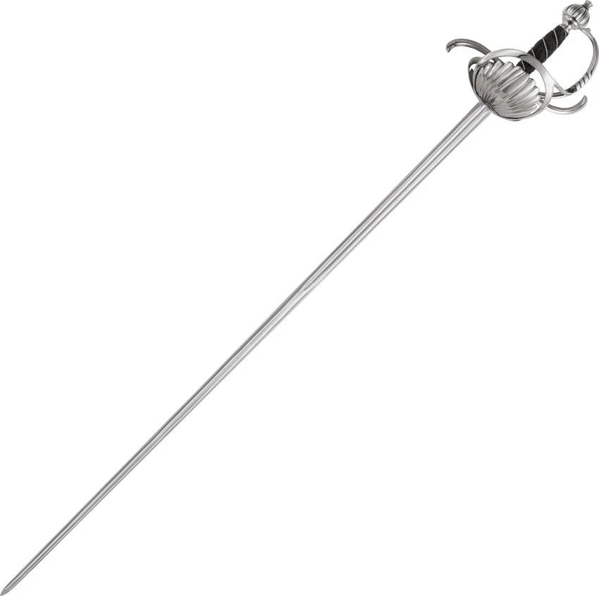 Cold Steel Ribbed Shell Hilt Rapier CS-88CHR by Cold Steel