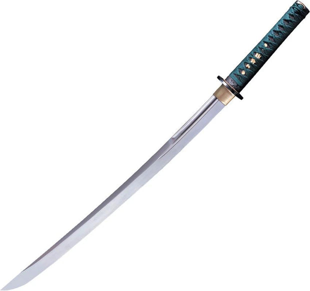 Cold Steel Dragonfly Wakizashi Twenty Two Inch Carbon Steel Blade With Dragonfly Tsuba Premium Collectors by Cold Steel