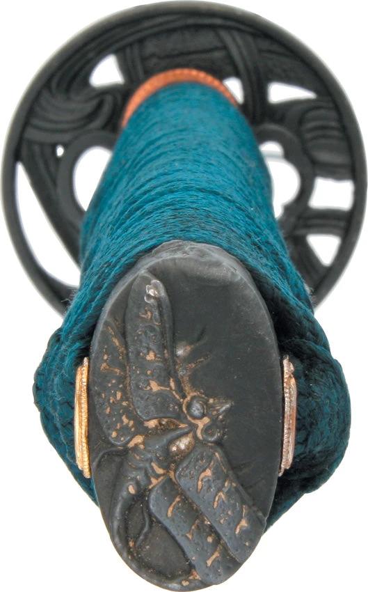 Cold Steel Dragonfly Wakizashi Twenty Two Inch Carbon Steel Blade With Dragonfly Tsuba Premium Collectors by Cold Steel