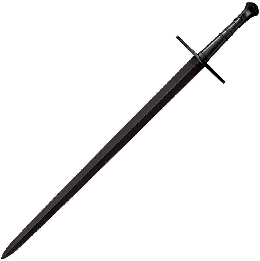 Cold Steel MAA Hand And A Half Sword 1055 Carbon Steel Elite Long Blade For Collectors And Martial Artists by Cold Steel