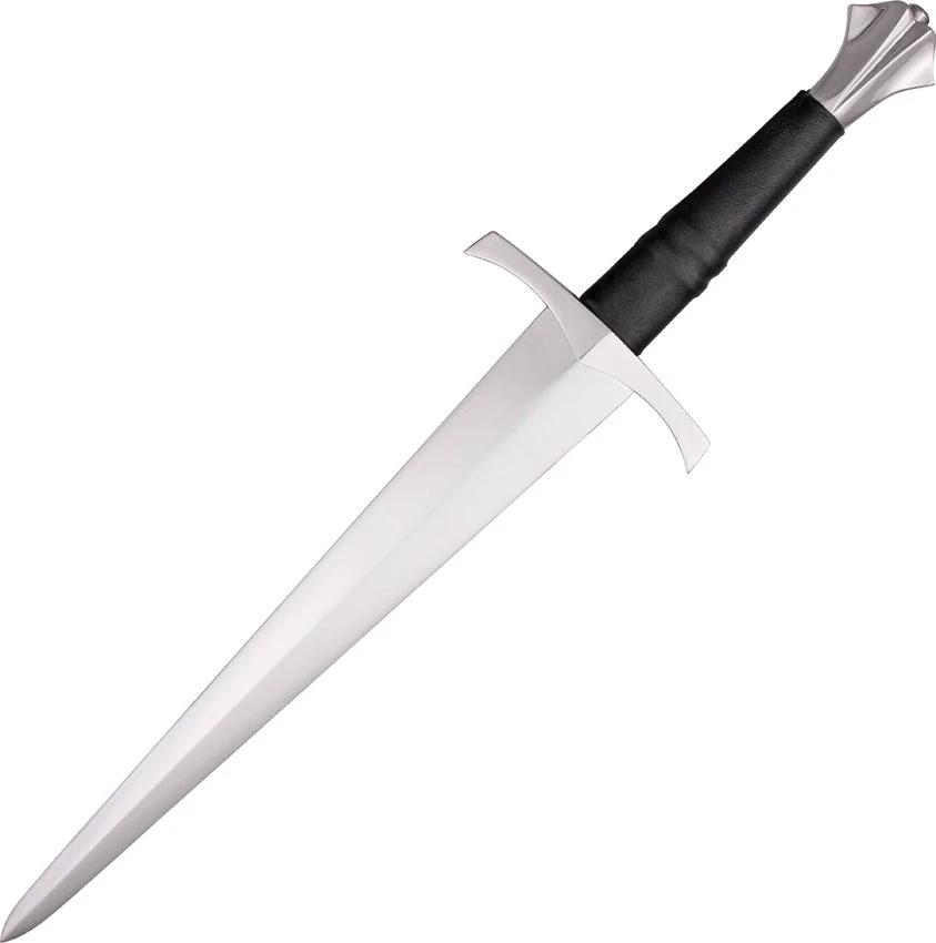Cold Steel Italian Dagger CS 88ITD Thirteen Inch Double Edge 1060 Carbon Steel With Leather Scabbard For Collectors by Cold Steel