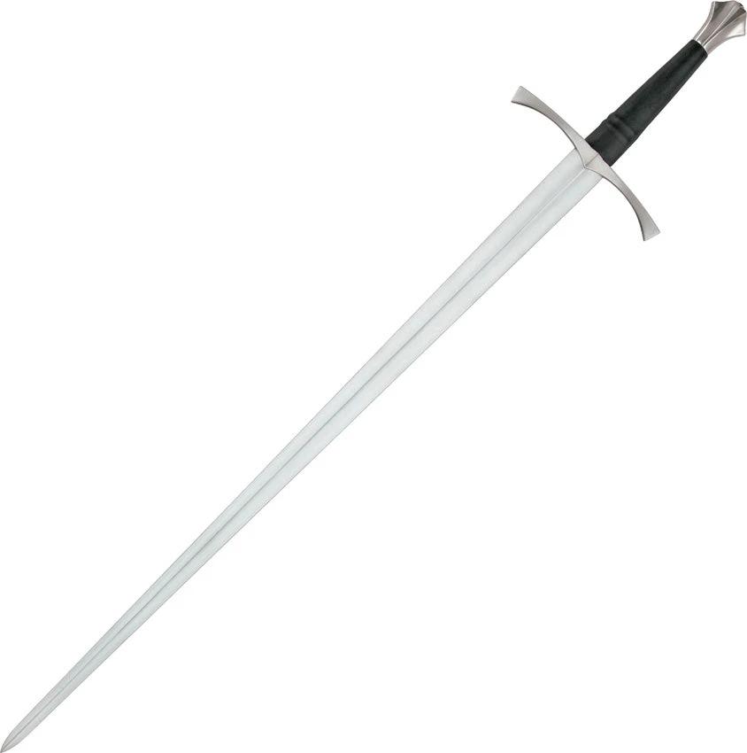 Cold Steel Italian Long Sword 88ITS 47 Inch Carbon Steel Double Edge Blade Leather Scabbard For Collectors by Cold Steel