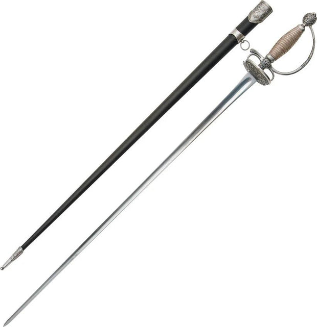 Cold Steel Small Sword CS88SMS For Collectors 1060 Carbon Steel Triangular Blade With Wire Wrapped Handle by Cold Steel