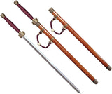 Cold Steel Two Handed Gim Sword CS-88THG With 1055HC Blade Brass Guard Cord Wrapped Handle Premium For Collectors by Cold Steel