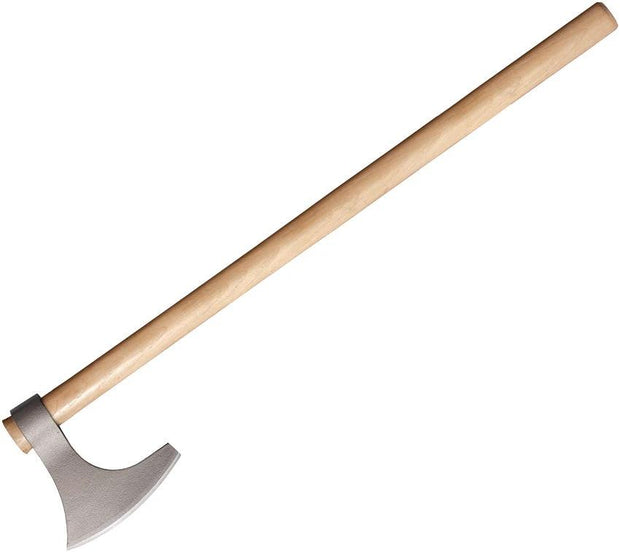 Cold Steel Rugged Viking Hand Axe Bearded Hook 6.25in Blade with Hickory Handle for Bushcraft Survivalists by Cold Steel