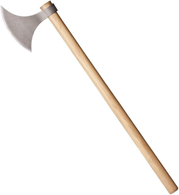 Cold Steel Viking Battle Axe 30In With 7In 1055HC Head 7.25In Edge American Hickory Rugged Outdoorsmen by Cold Steel